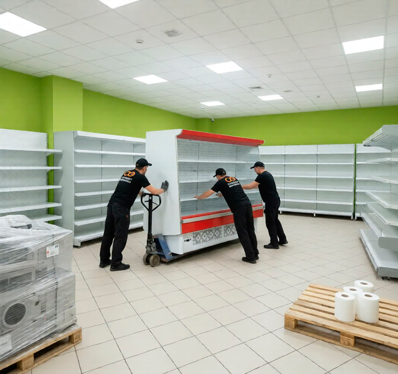 Переезд магазина в Горняке